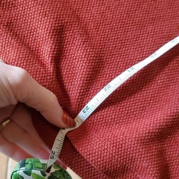 Zara Burndt Orange Fall Colored Crew Neck Sz. S LS Sweater - Picture 7 of 7